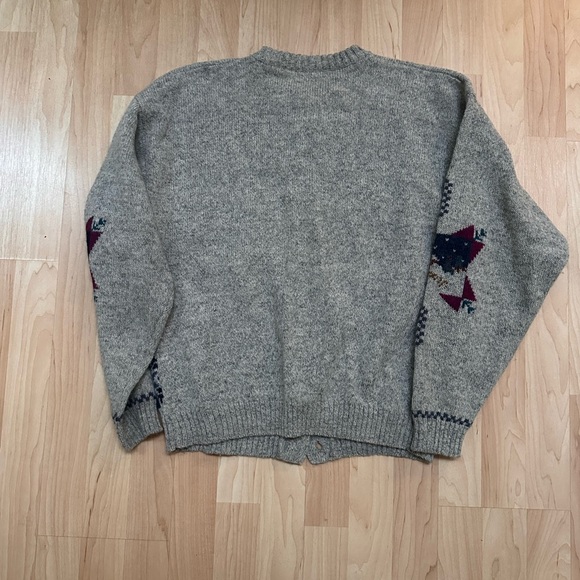 Woolrich Vintage Wool Sweater Cardigan Size M - Picture 5 of 7